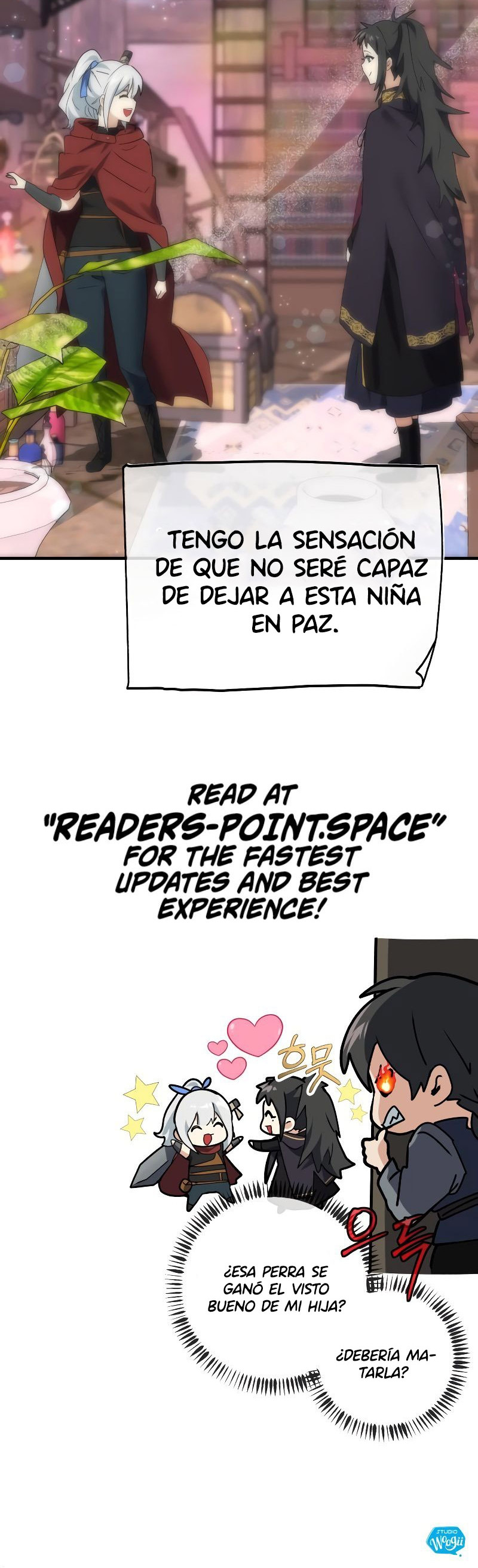 El padre rey demonio y su hija heroína Capitulo 35 página 19