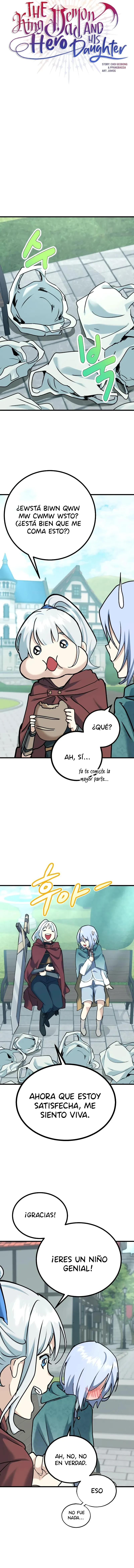 El padre rey demonio y su hija heroína Capitulo 4 página 15