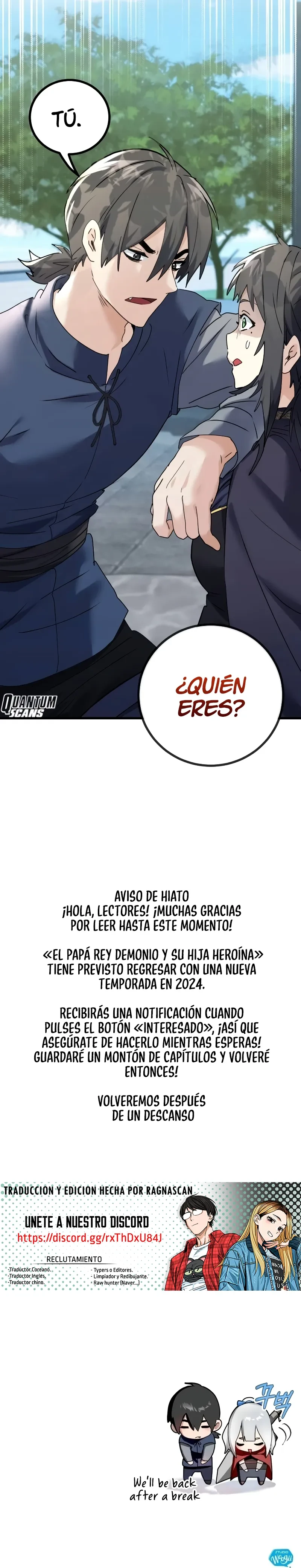 El padre rey demonio y su hija heroína Capitulo 40 página 17