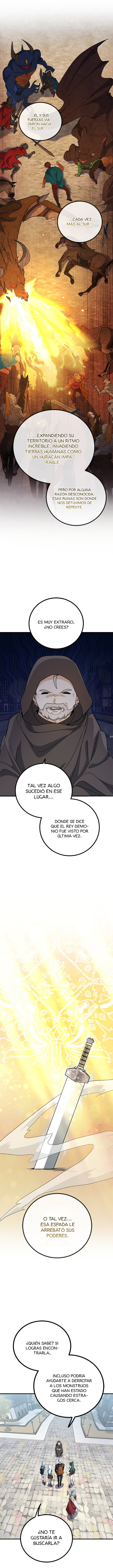 El padre rey demonio y su hija heroína Capitulo 42 página 11