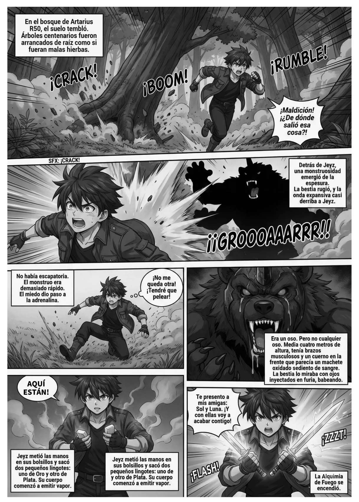 El Alquimista de Fuego que Enamora a todas sin querer! Capitulo 1 página 20