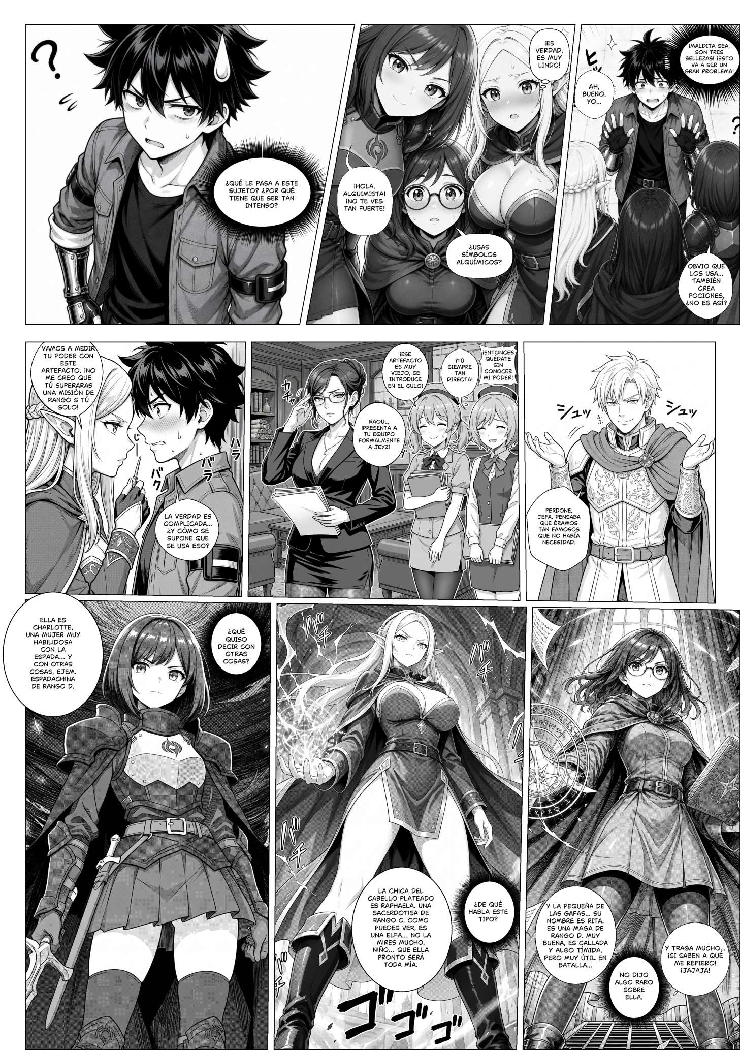 El Alquimista de Fuego que Enamora a todas sin querer! Capitulo 13 página 16