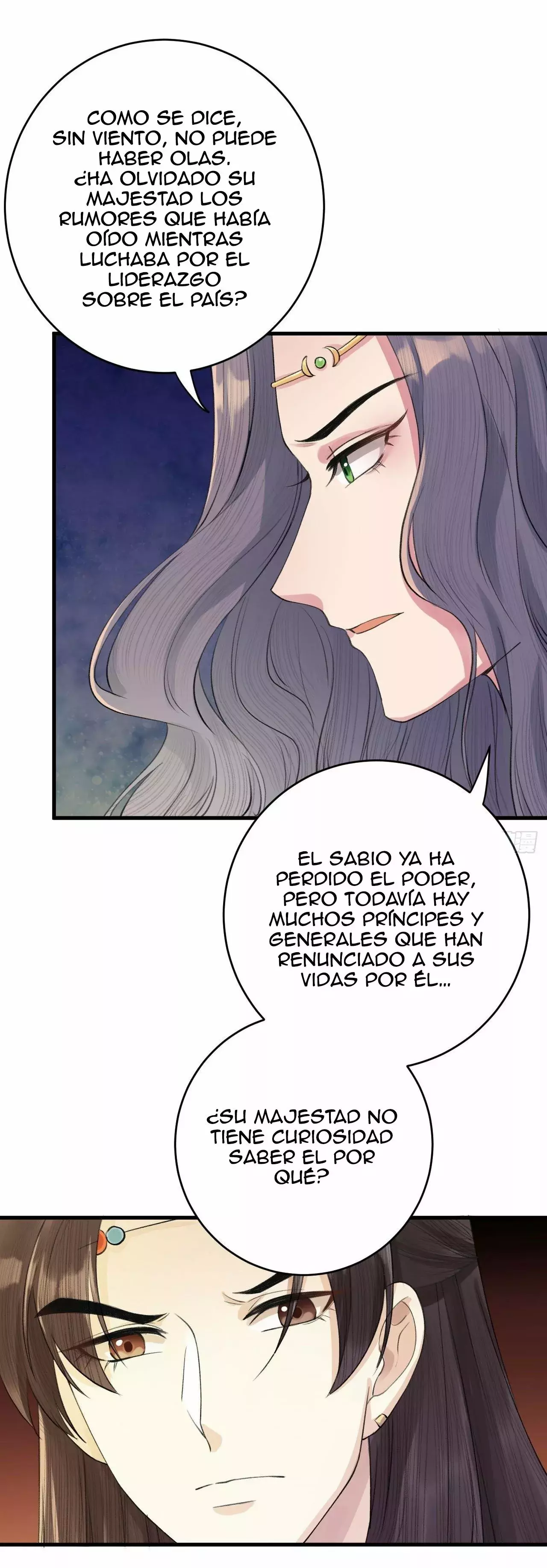Noche de caos Capitulo 8: ¿Se han cortado los lazos personales del Sabio? página 24