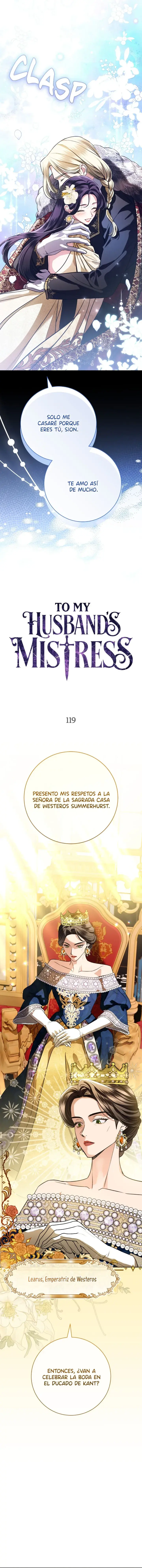 A la amante de mi esposo Capitulo 119 página 12