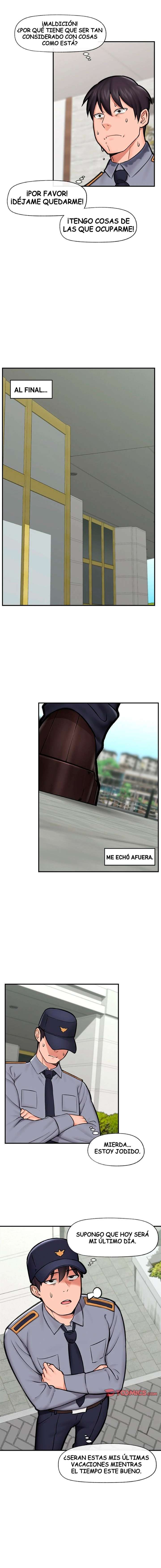 Guardia de seguridad hipnotico Capitulo 16 página 9