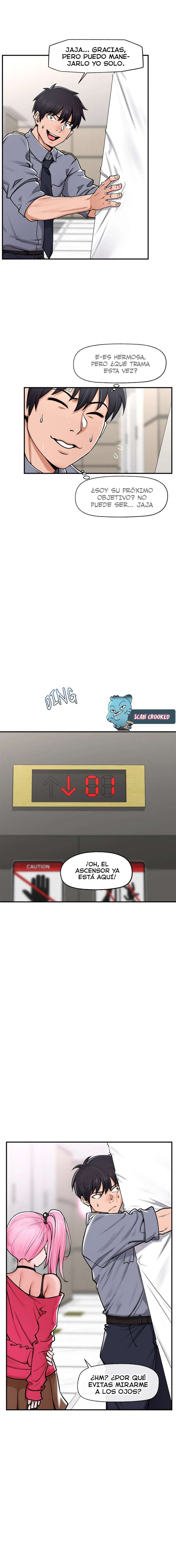 Guardia de seguridad hipnotico Capitulo 2 página 6