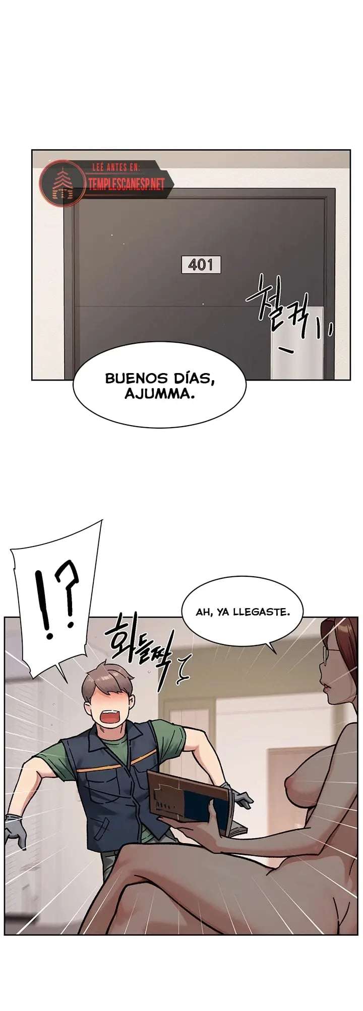 Servicio de limpieza Capitulo 55 página 12