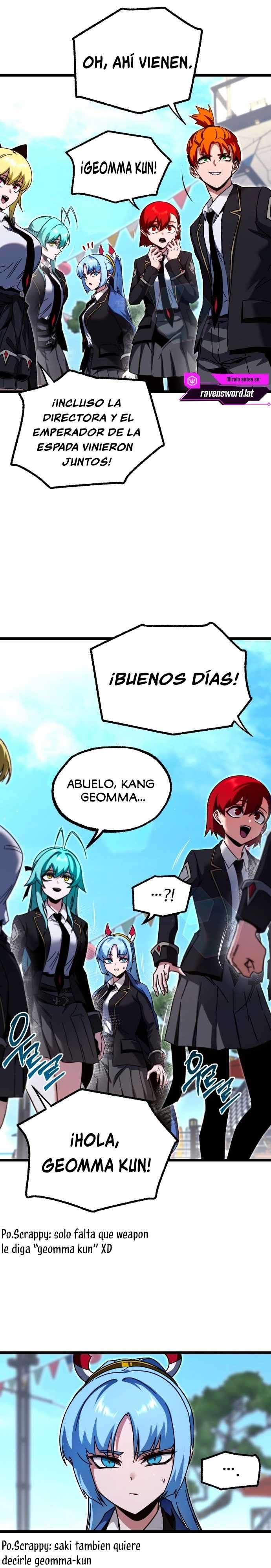 Conquistando la Academia con solo un Cuchillo de Sashimi Capitulo 49.52 página 4