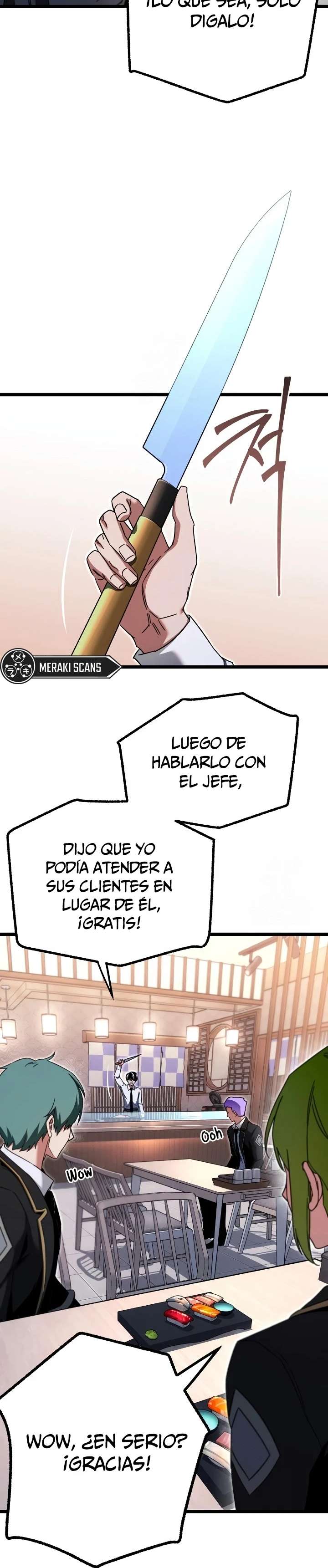 Conquistando la Academia con solo un Cuchillo de Sashimi Capitulo 54 página 14