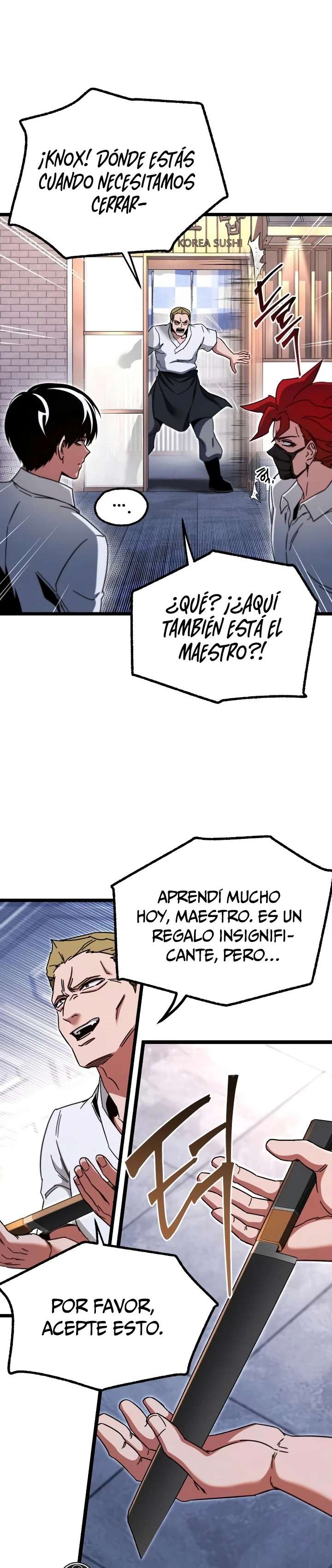 Conquistando la Academia con solo un Cuchillo de Sashimi Capitulo 54 página 31