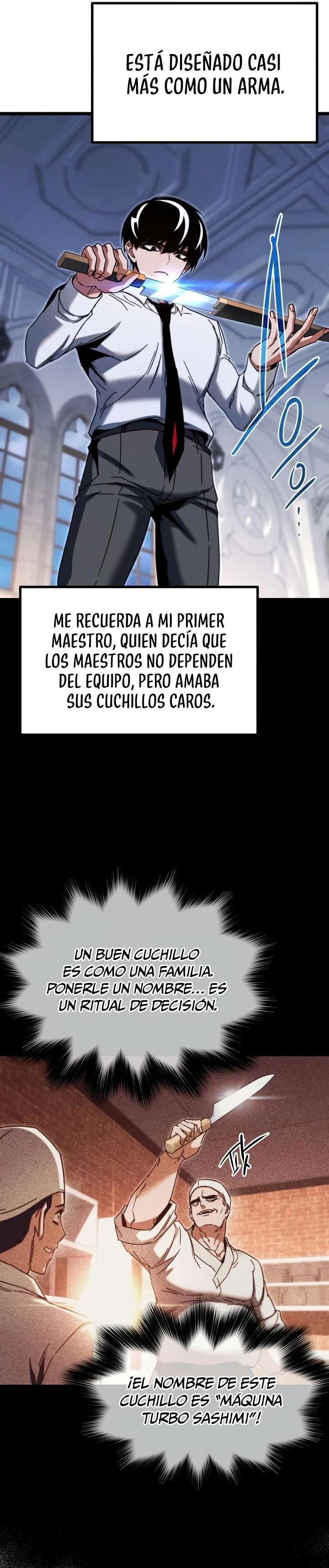 Conquistando la Academia con solo un Cuchillo de Sashimi Capitulo 54 página 34