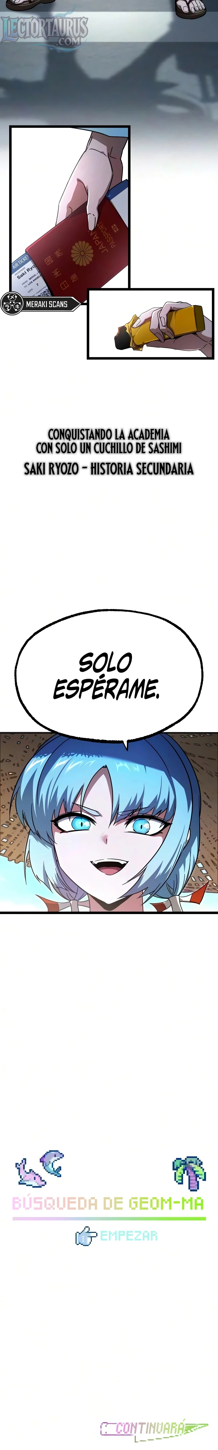 Conquistando la Academia con solo un Cuchillo de Sashimi Capitulo 80 página 36
