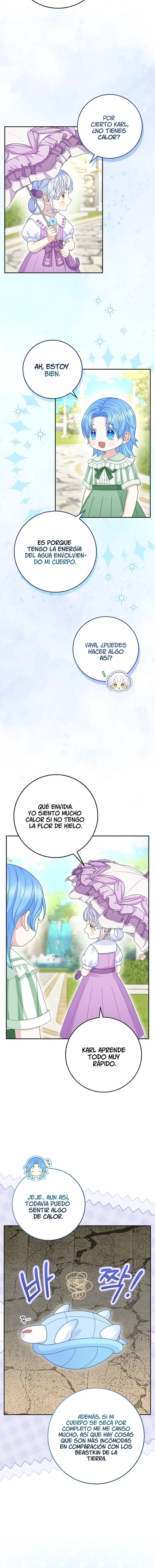La Bebe Leopardo De Las Nieves De La Familia De Leopardos Negros Capitulo 74 página 6