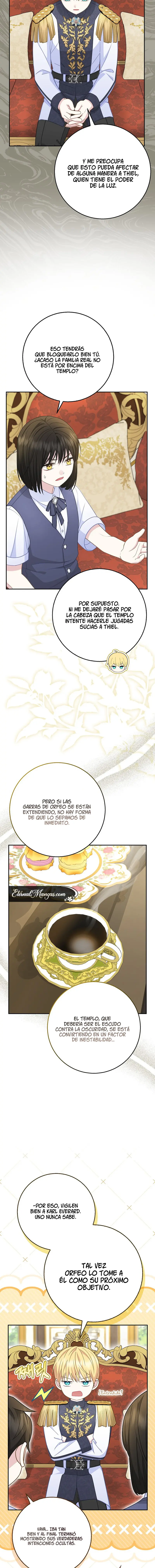 La Bebe Leopardo De Las Nieves De La Familia De Leopardos Negros Capitulo 75 página 10