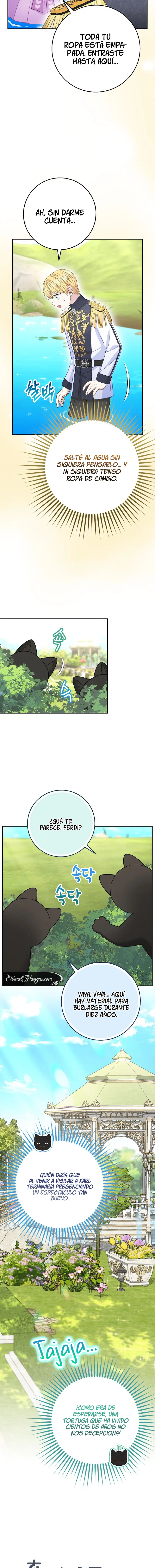 La Bebe Leopardo De Las Nieves De La Familia De Leopardos Negros Capitulo 75 página 4
