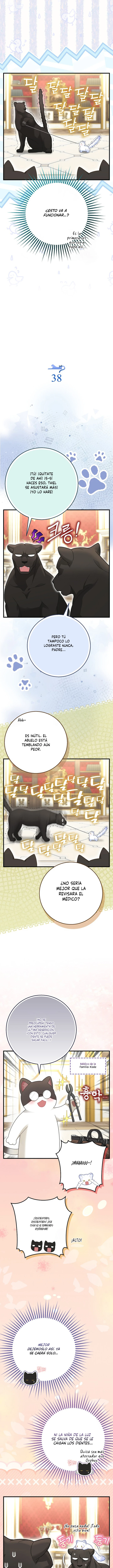 La Bebe Leopardo De Las Nieves De La Familia De Leopardos Negros Capitulo 76.1 página 4