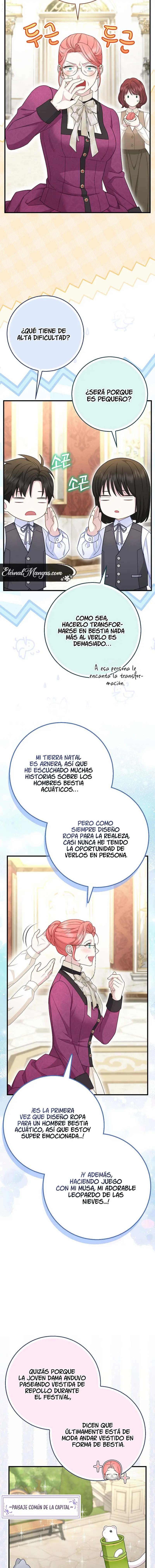 La Bebe Leopardo De Las Nieves De La Familia De Leopardos Negros Capitulo 77 página 15