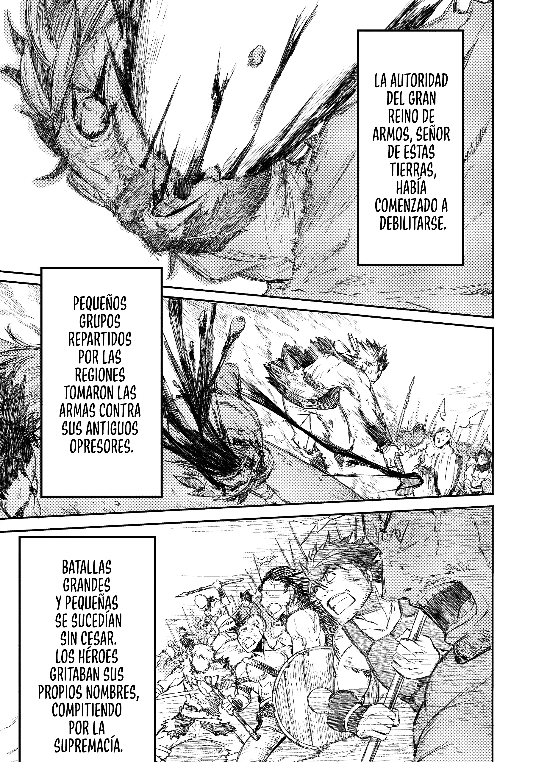 La Saga del Corazón de León Capitulo 0 página 4