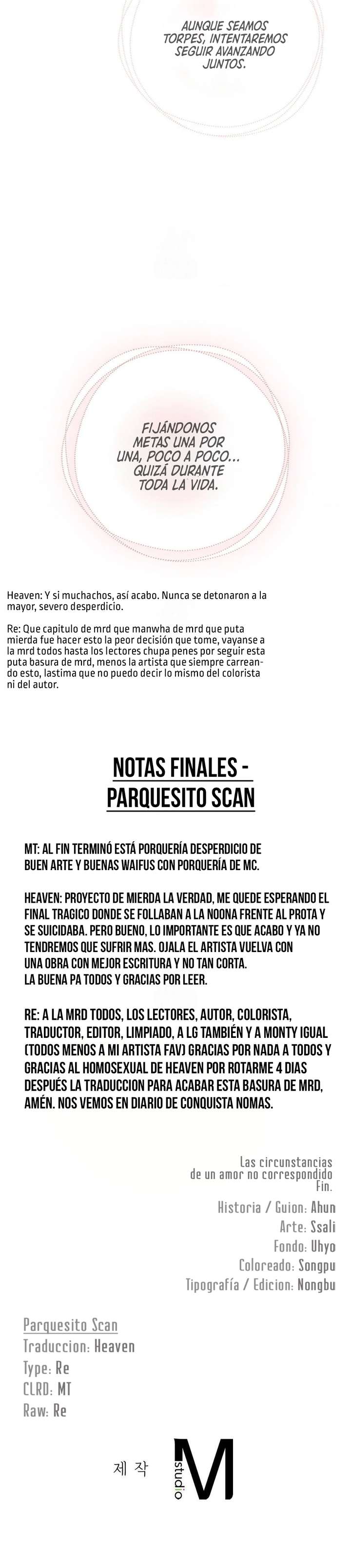 La situación del amor no correspondido Capitulo 24 página 39