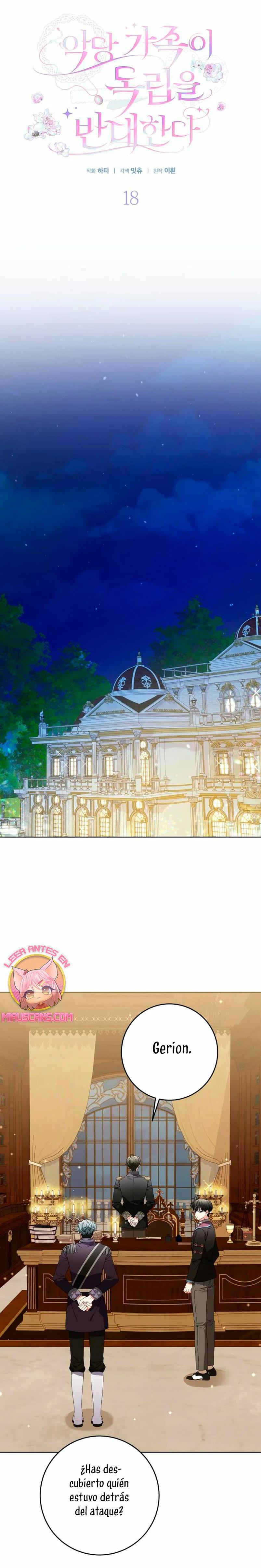 La familia de villanos está en contra de mi Independencia Capitulo 18 página 10