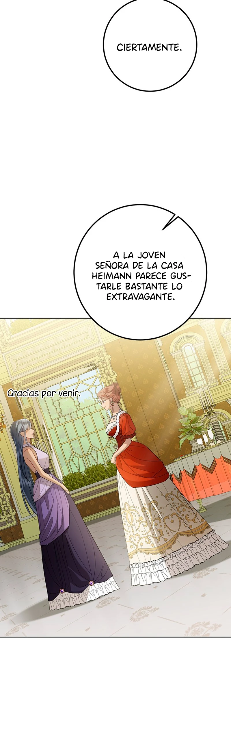 Se convirtió en la flor negra Capitulo 46 página 6