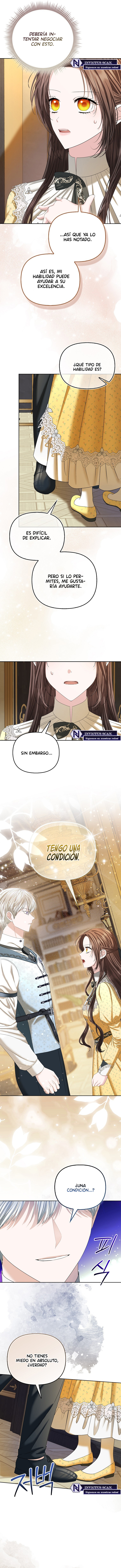 La señorita con una enfermedad terminal se infiltra en la casa del villano Capitulo 14 página 8