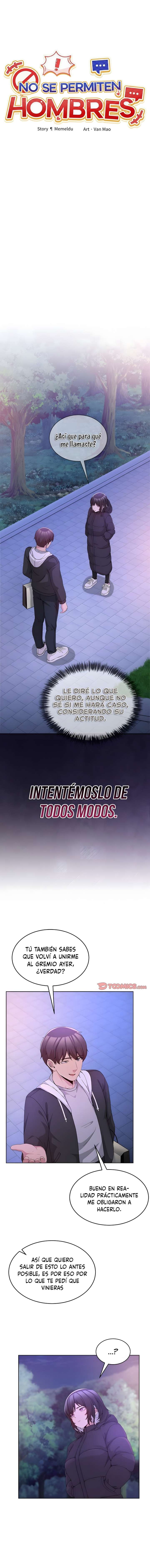 No Sé Permiten Hombres Capitulo 37 página 3