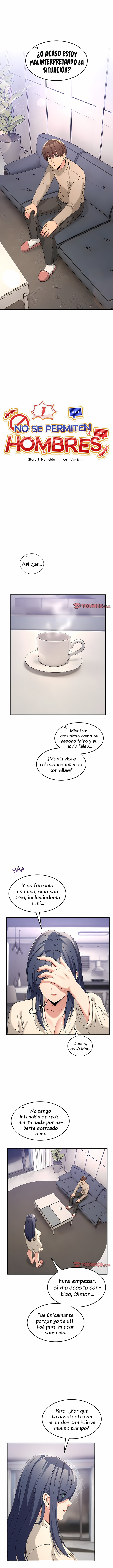 No Sé Permiten Hombres Capitulo 62 página 3