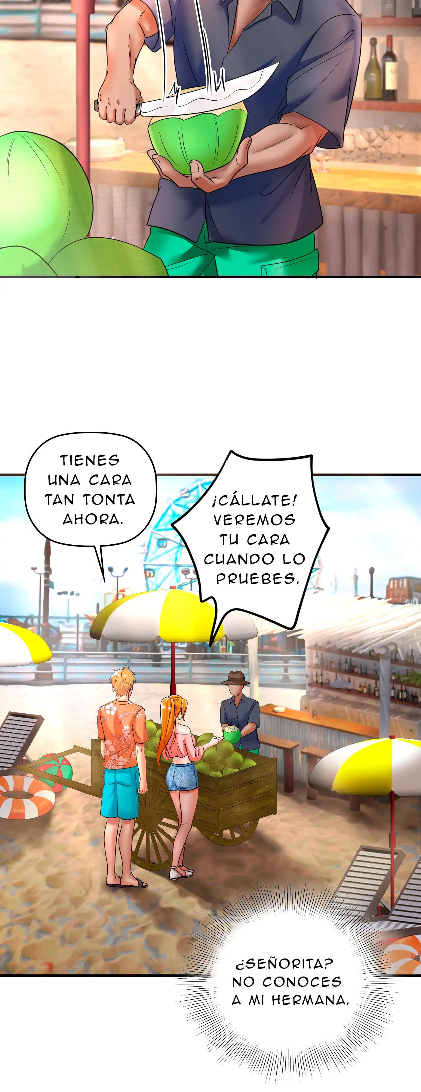 Vacaciones De Primavera Con Hermanastra (Sin censura) Capitulo 1 página 34