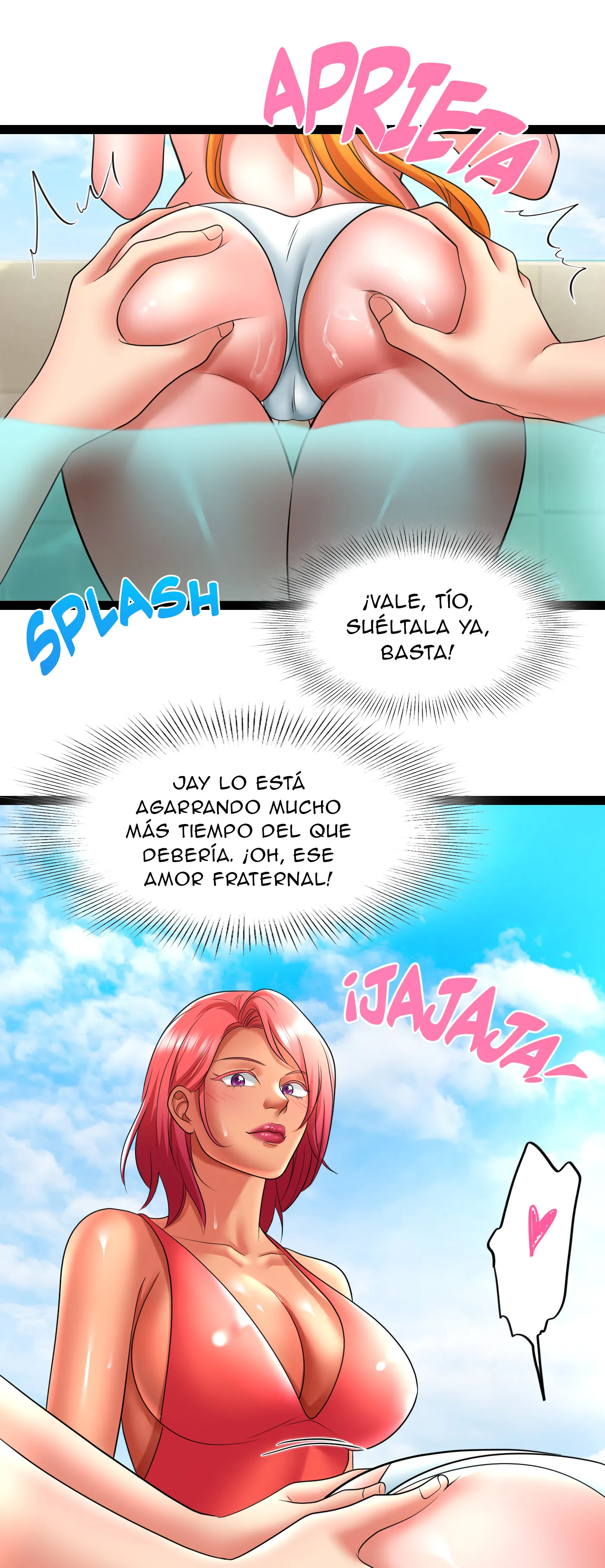 Vacaciones De Primavera Con Hermanastra (Sin censura) Capitulo 12 página 31