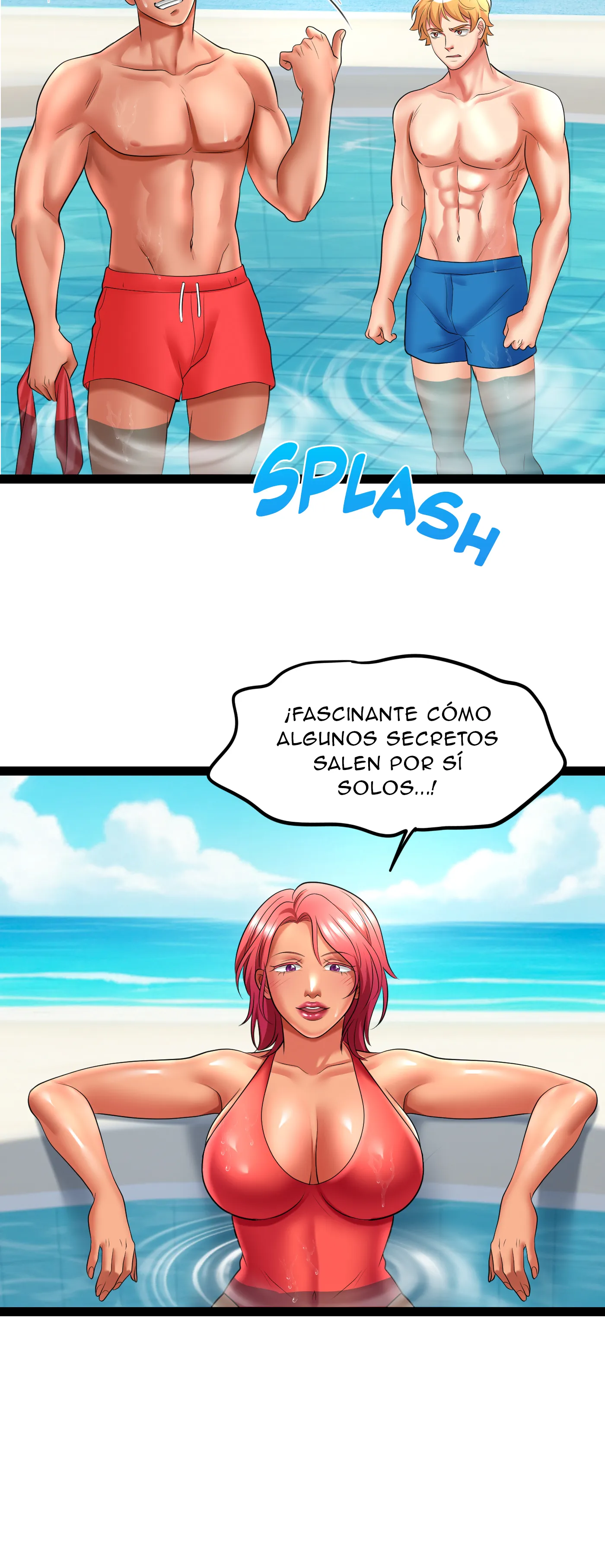 Vacaciones De Primavera Con Hermanastra (Sin censura) Capitulo 12 página 44