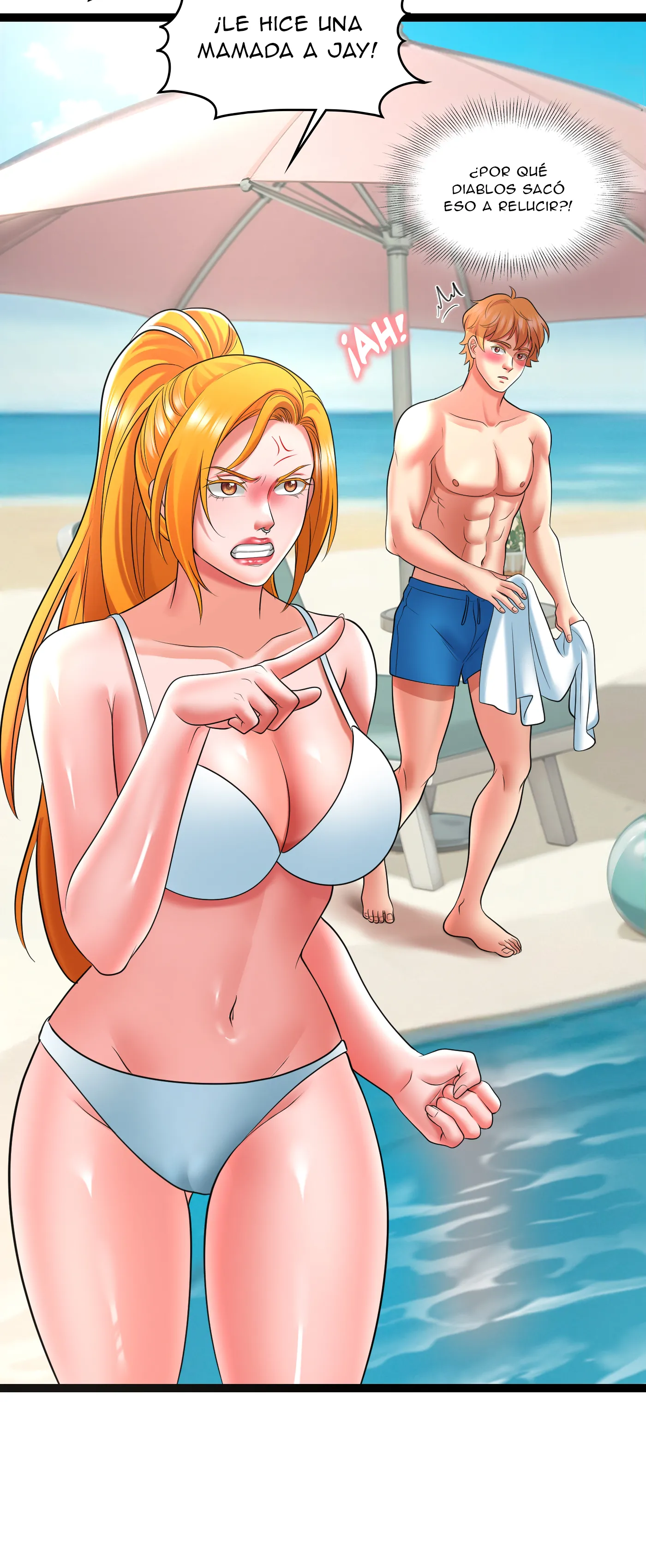 Vacaciones De Primavera Con Hermanastra (Sin censura) Capitulo 13 página 10