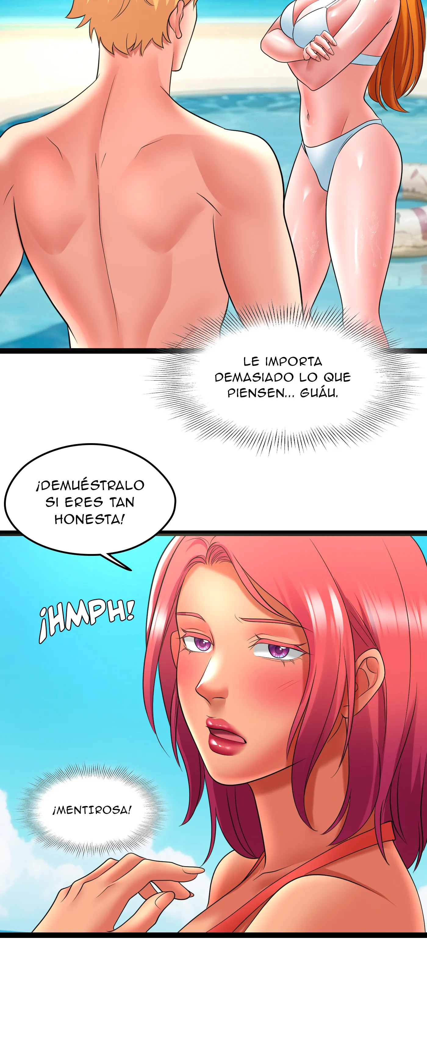 Vacaciones De Primavera Con Hermanastra (Sin censura) Capitulo 13 página 12