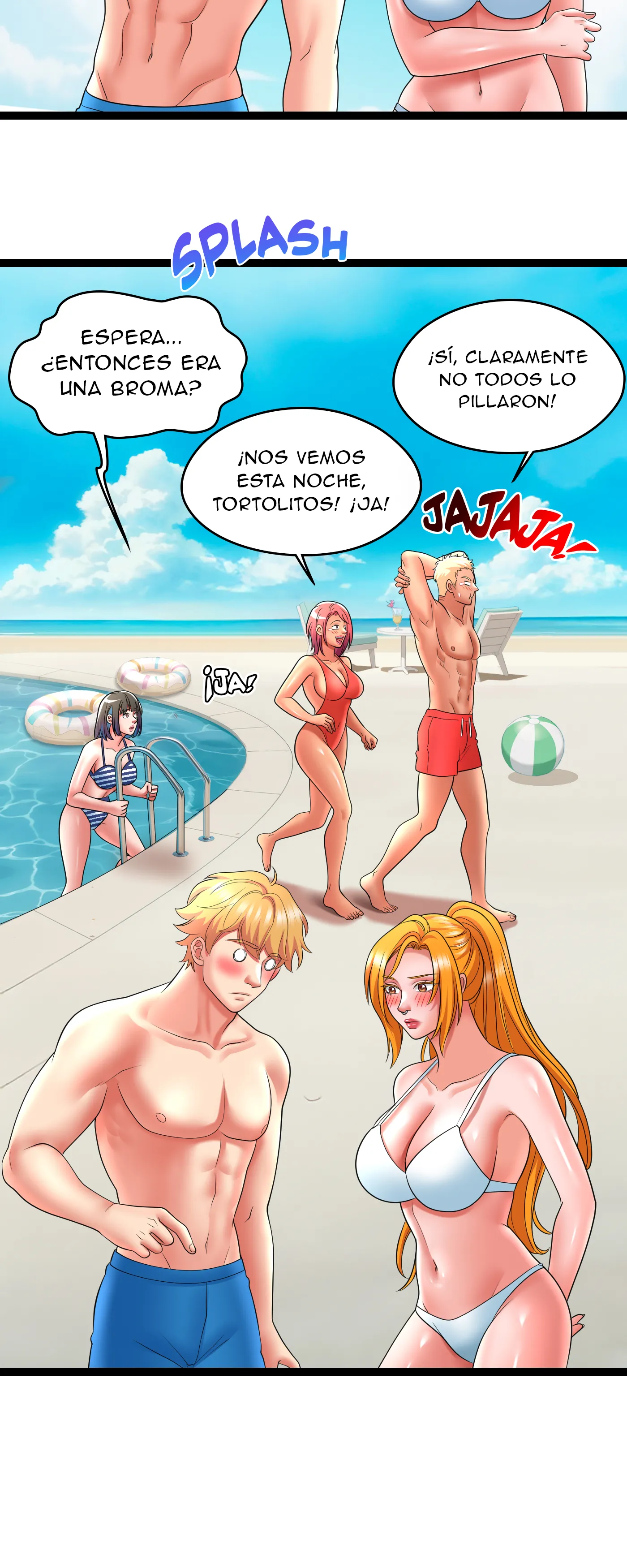 Vacaciones De Primavera Con Hermanastra (Sin censura) Capitulo 13 página 22