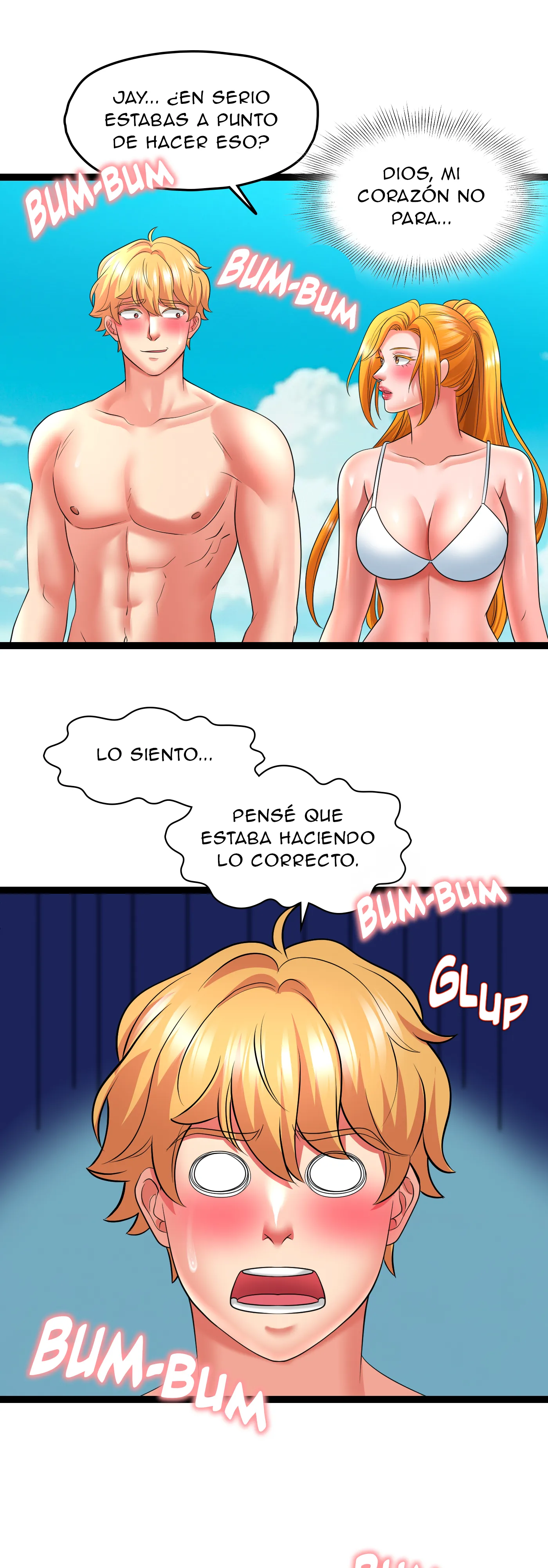 Vacaciones De Primavera Con Hermanastra (Sin censura) Capitulo 13 página 23