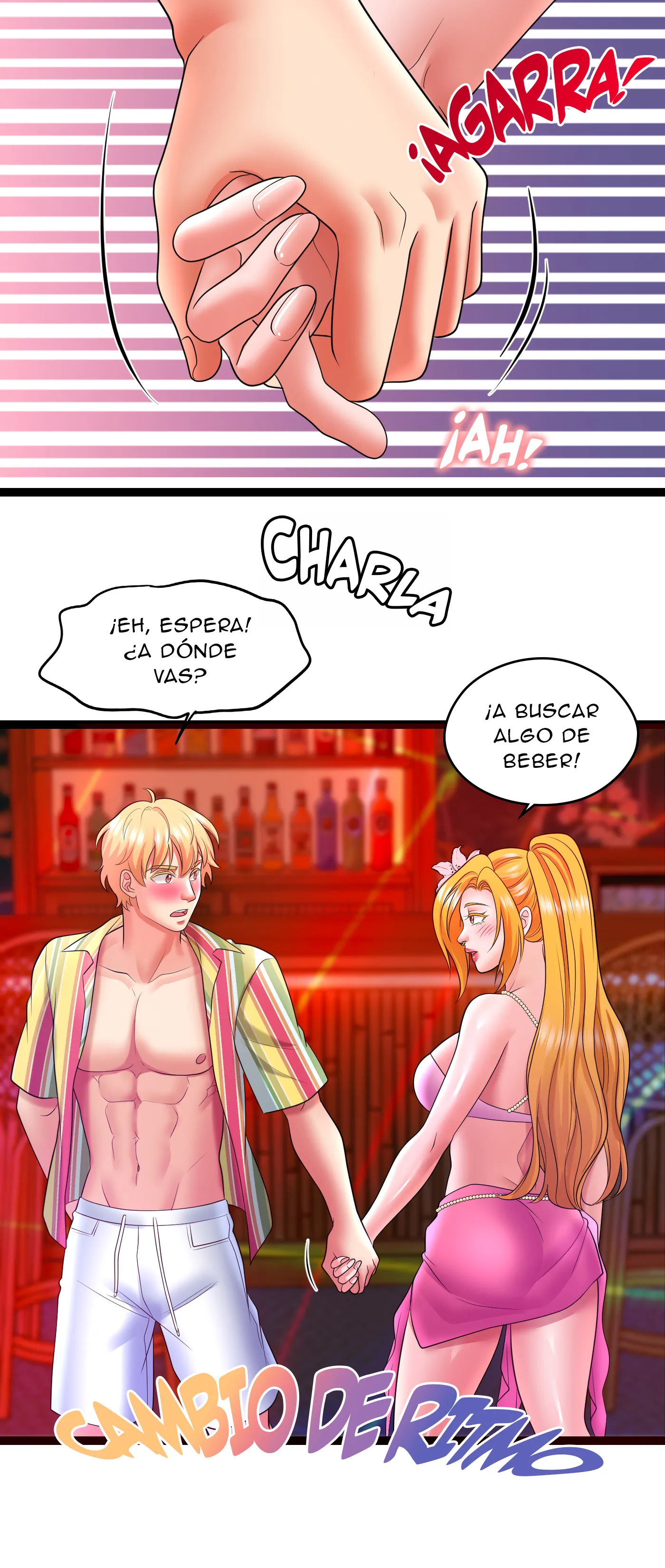 Vacaciones De Primavera Con Hermanastra (Sin censura) Capitulo 13 página 32