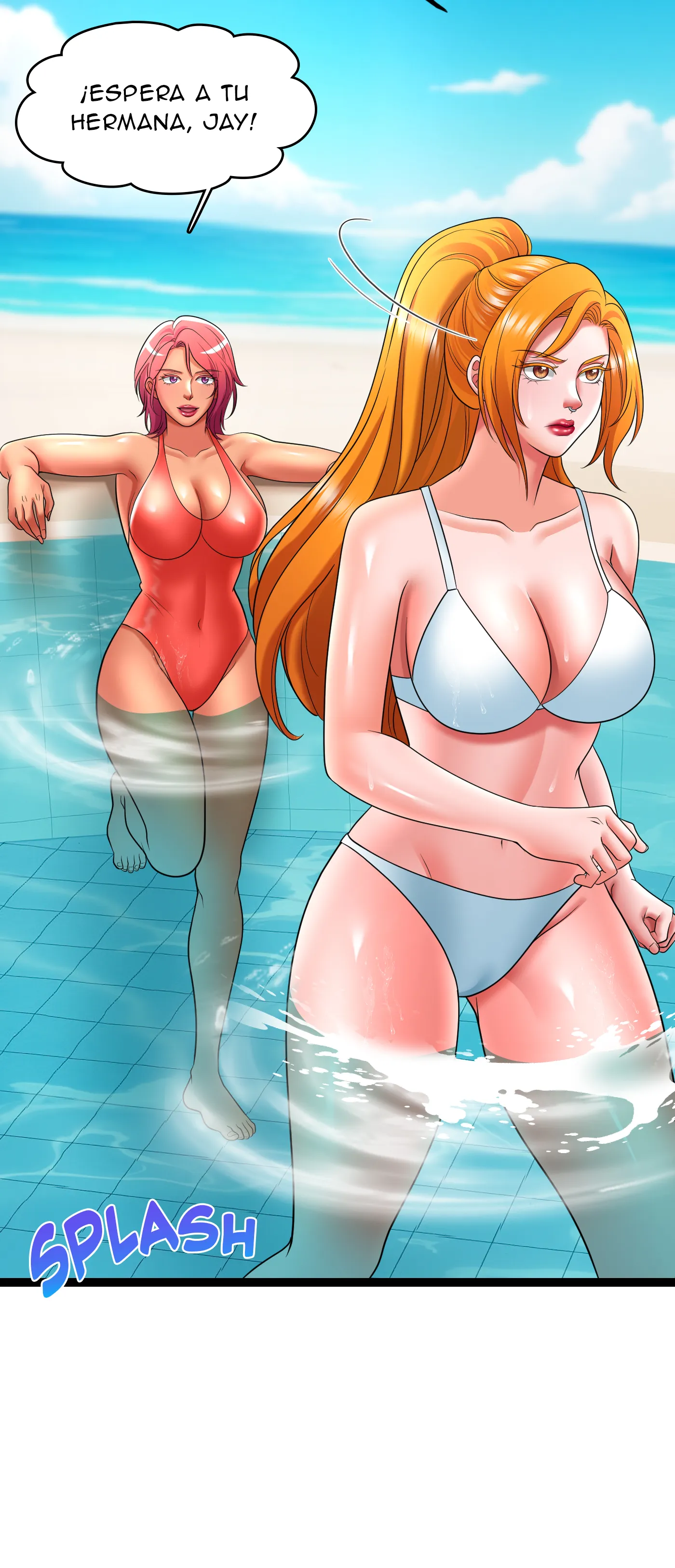 Vacaciones De Primavera Con Hermanastra (Sin censura) Capitulo 13 página 6