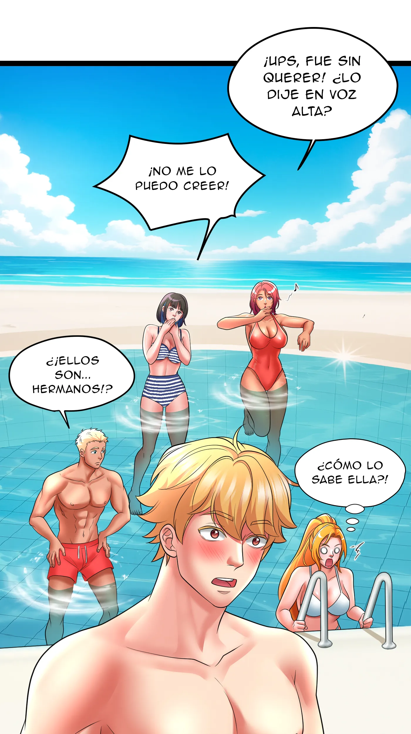 Vacaciones De Primavera Con Hermanastra (Sin censura) Capitulo 13 página 7