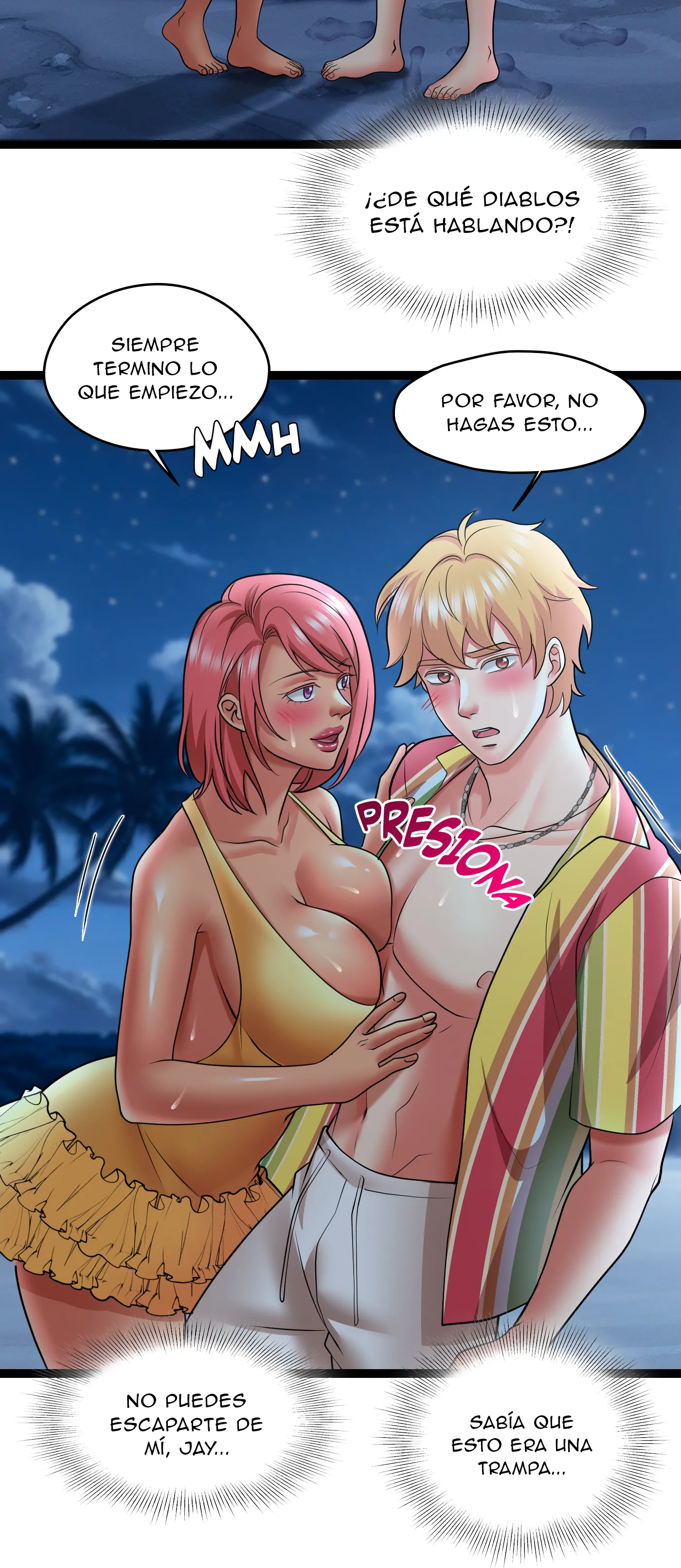 Vacaciones De Primavera Con Hermanastra (Sin censura) Capitulo 14 página 12