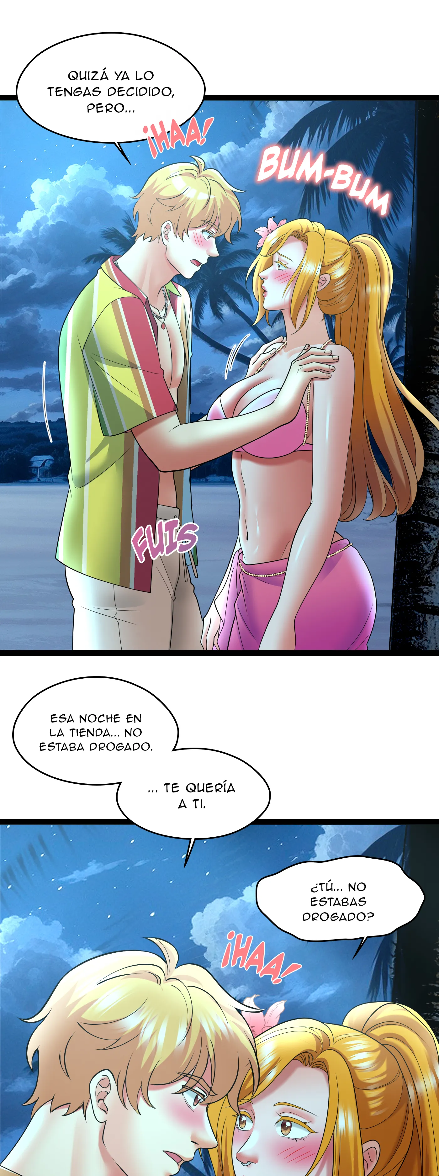 Vacaciones De Primavera Con Hermanastra (Sin censura) Capitulo 14 página 30
