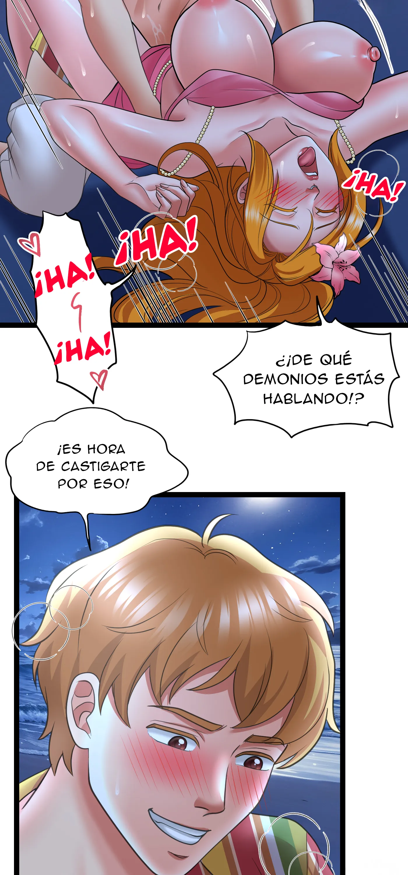 Vacaciones De Primavera Con Hermanastra (Sin censura) Capitulo 15 página 24