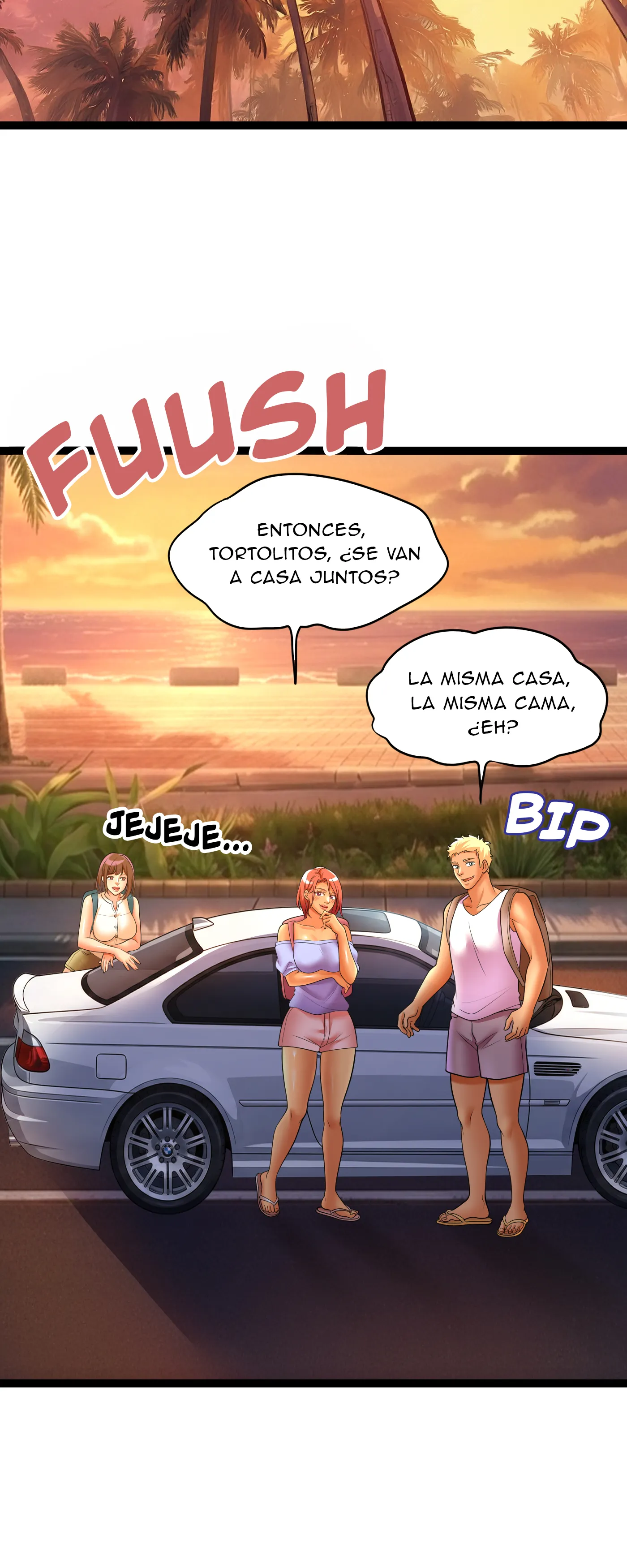 Vacaciones De Primavera Con Hermanastra (Sin censura) Capitulo 15 página 36