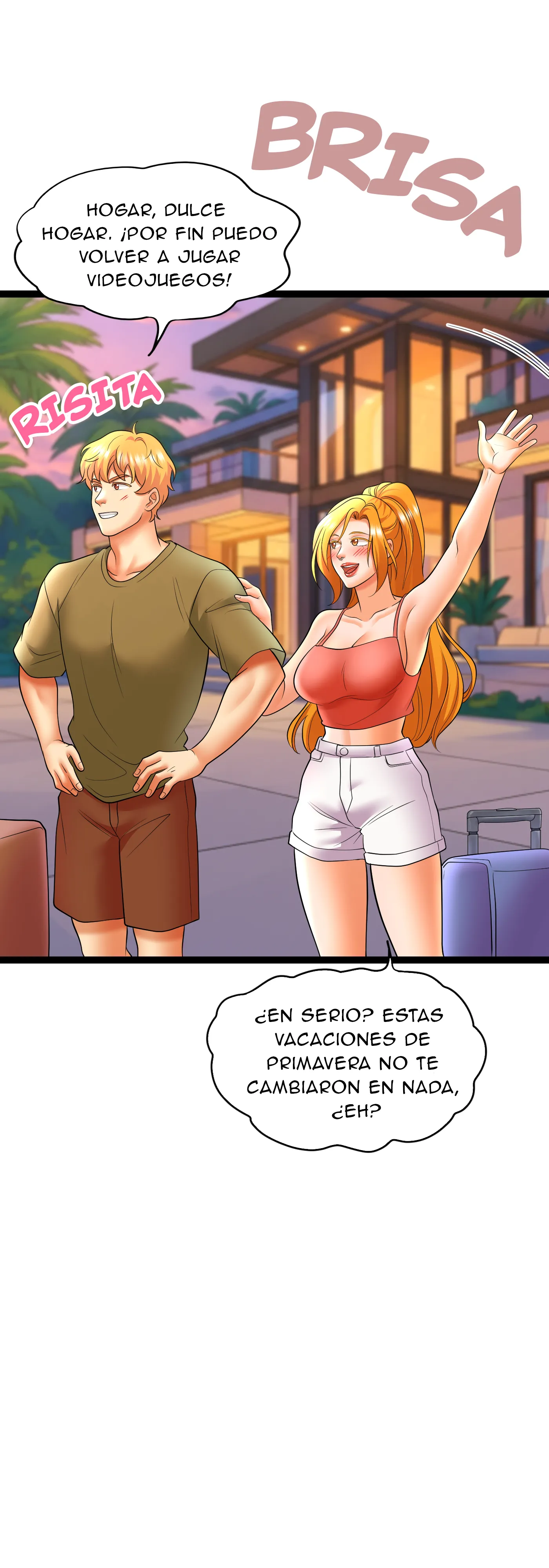 Vacaciones De Primavera Con Hermanastra (Sin censura) Capitulo 15 página 39