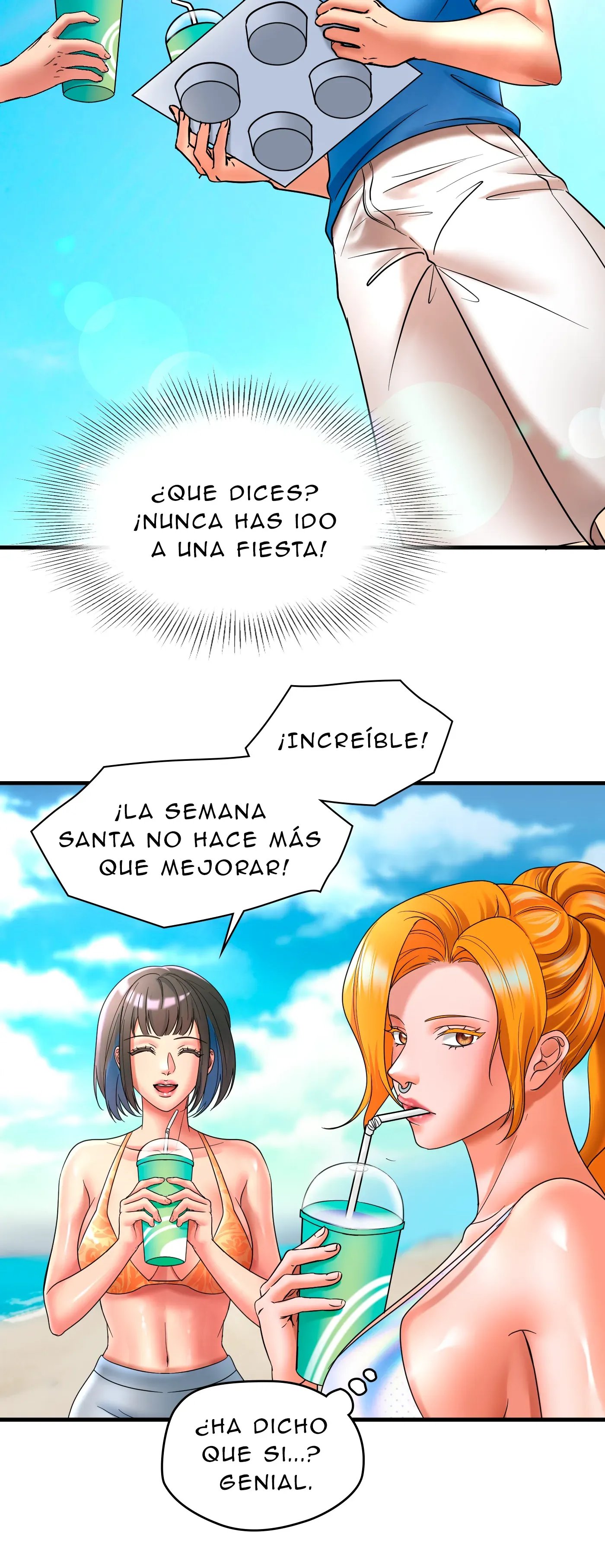 Vacaciones De Primavera Con Hermanastra (Sin censura) Capitulo 3 página 36
