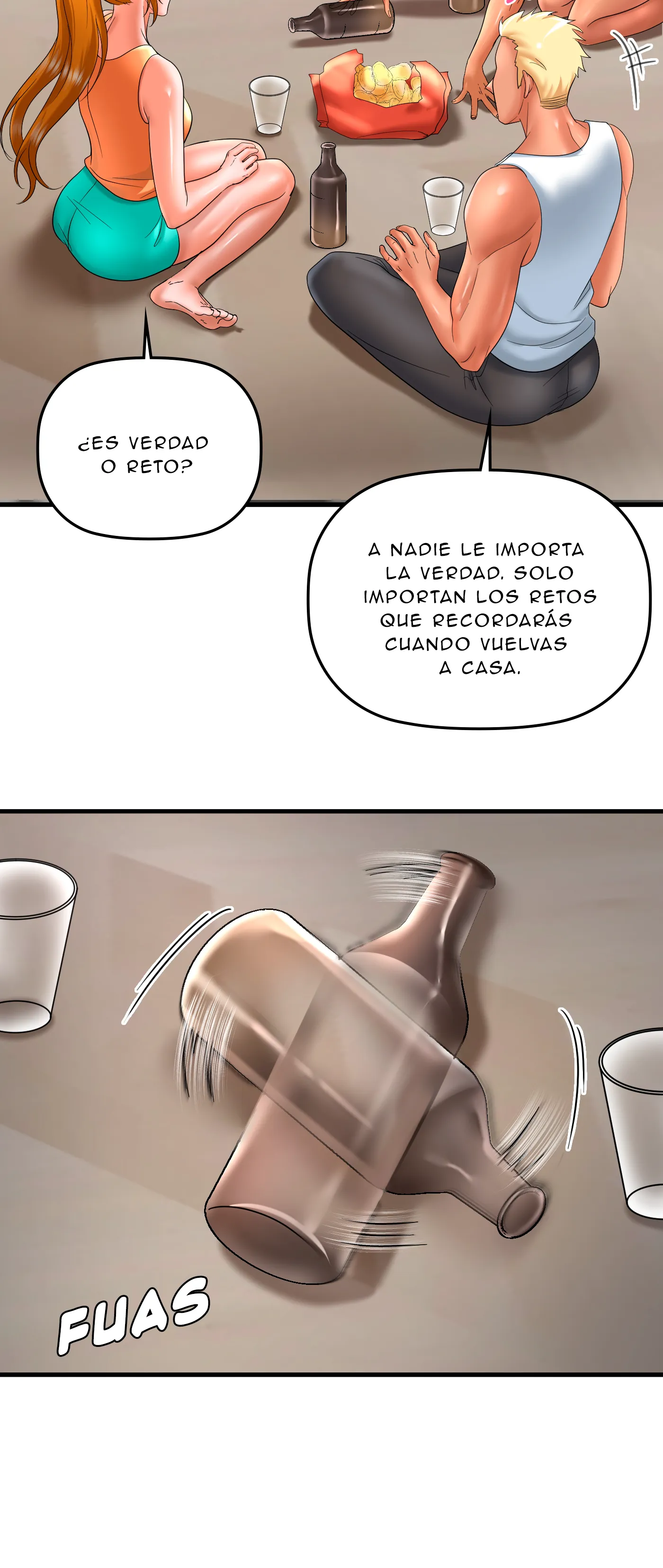 Vacaciones De Primavera Con Hermanastra (Sin censura) Capitulo 4 página 2