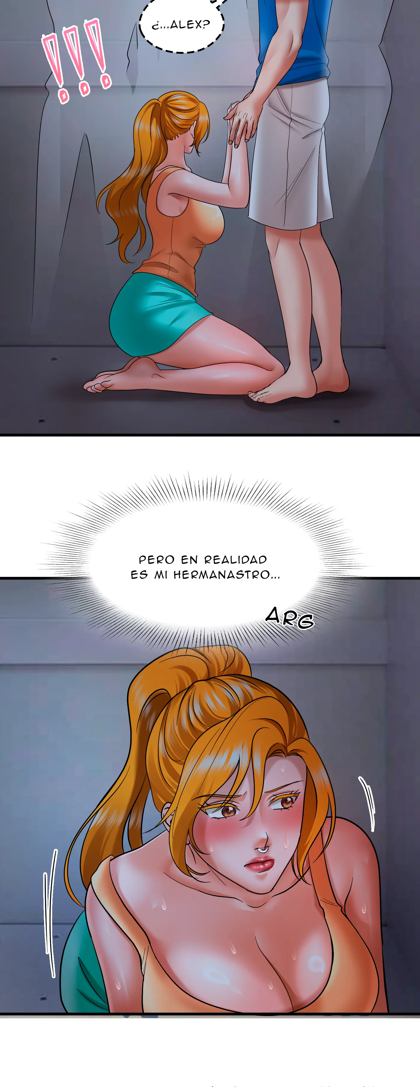 Vacaciones De Primavera Con Hermanastra (Sin censura) Capitulo 4 página 44