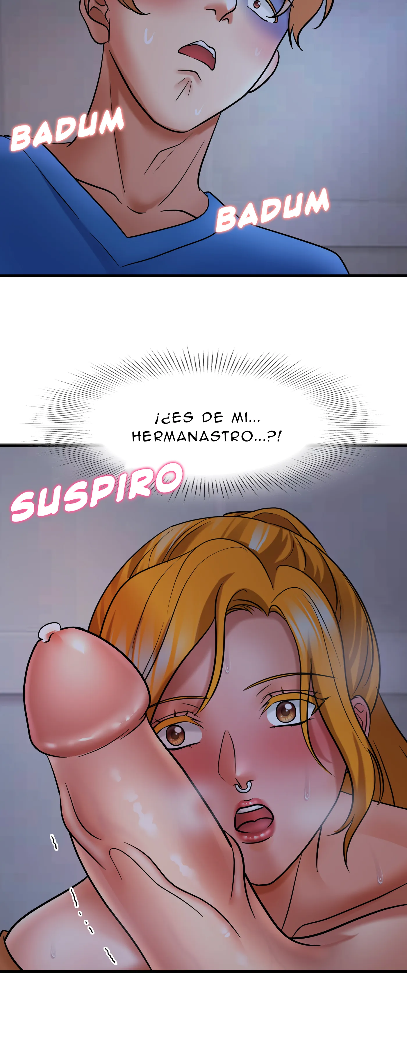 Vacaciones De Primavera Con Hermanastra (Sin censura) Capitulo 4 página 50