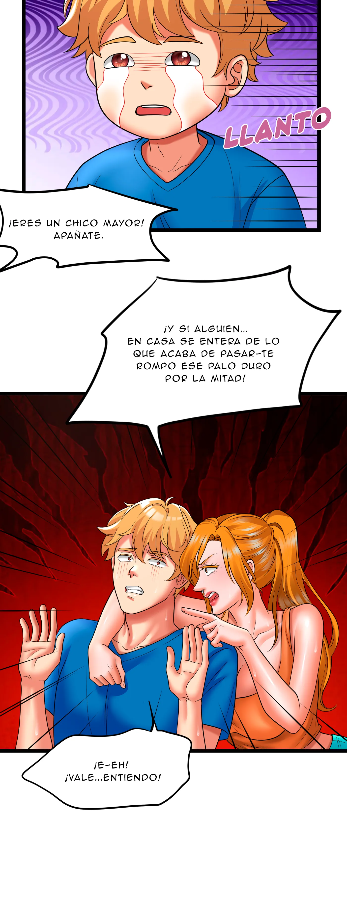 Vacaciones De Primavera Con Hermanastra (Sin censura) Capitulo 5 página 14