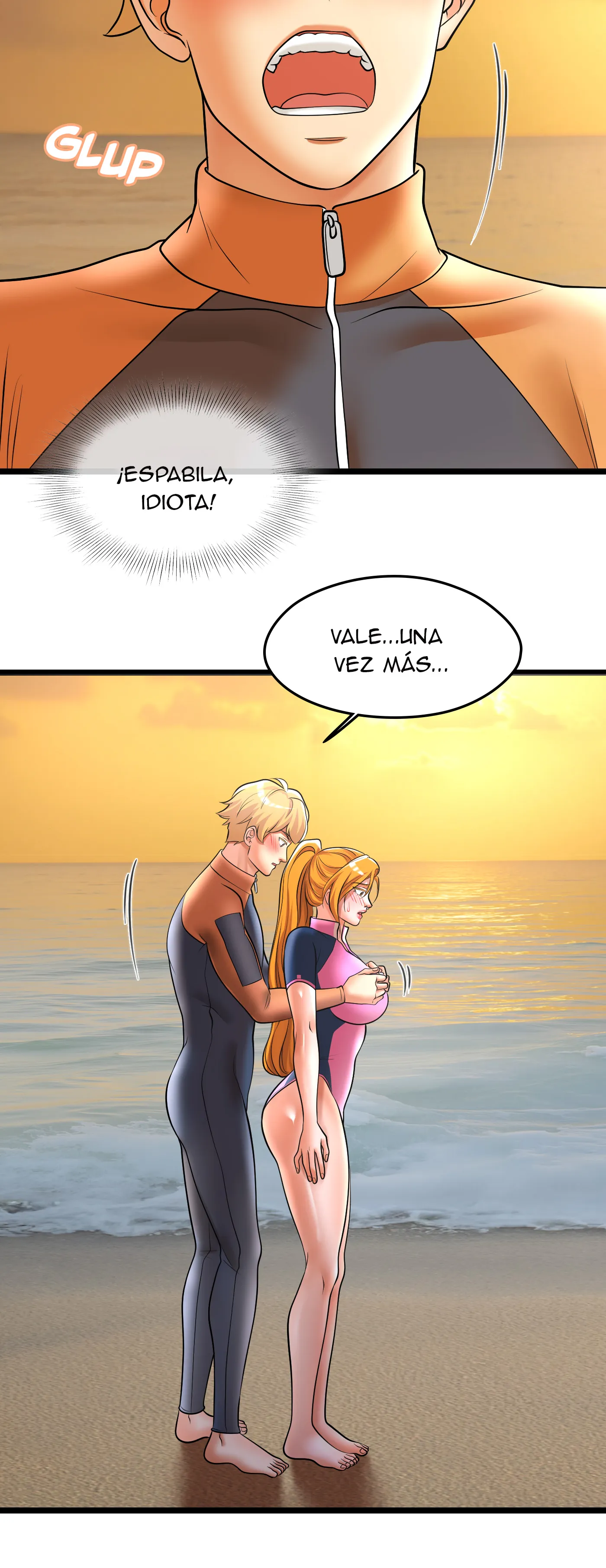 Vacaciones De Primavera Con Hermanastra (Sin censura) Capitulo 8 página 14