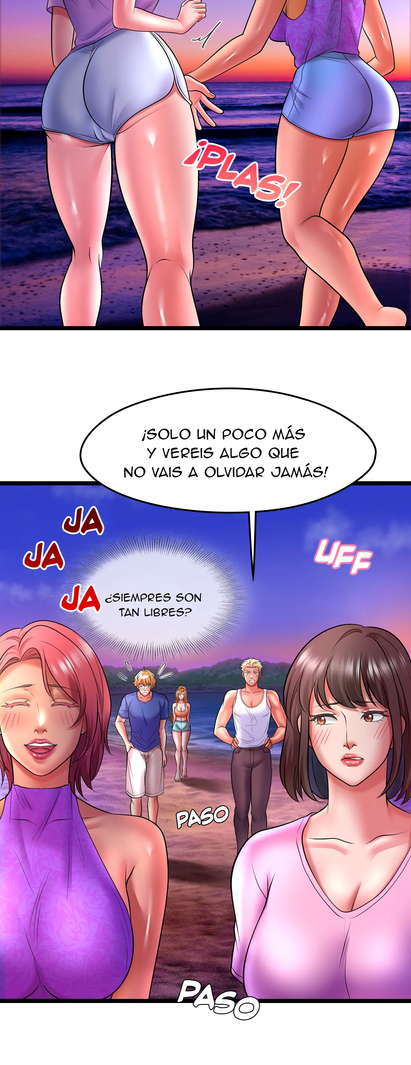 Vacaciones De Primavera Con Hermanastra (Sin censura) Capitulo 8 página 28